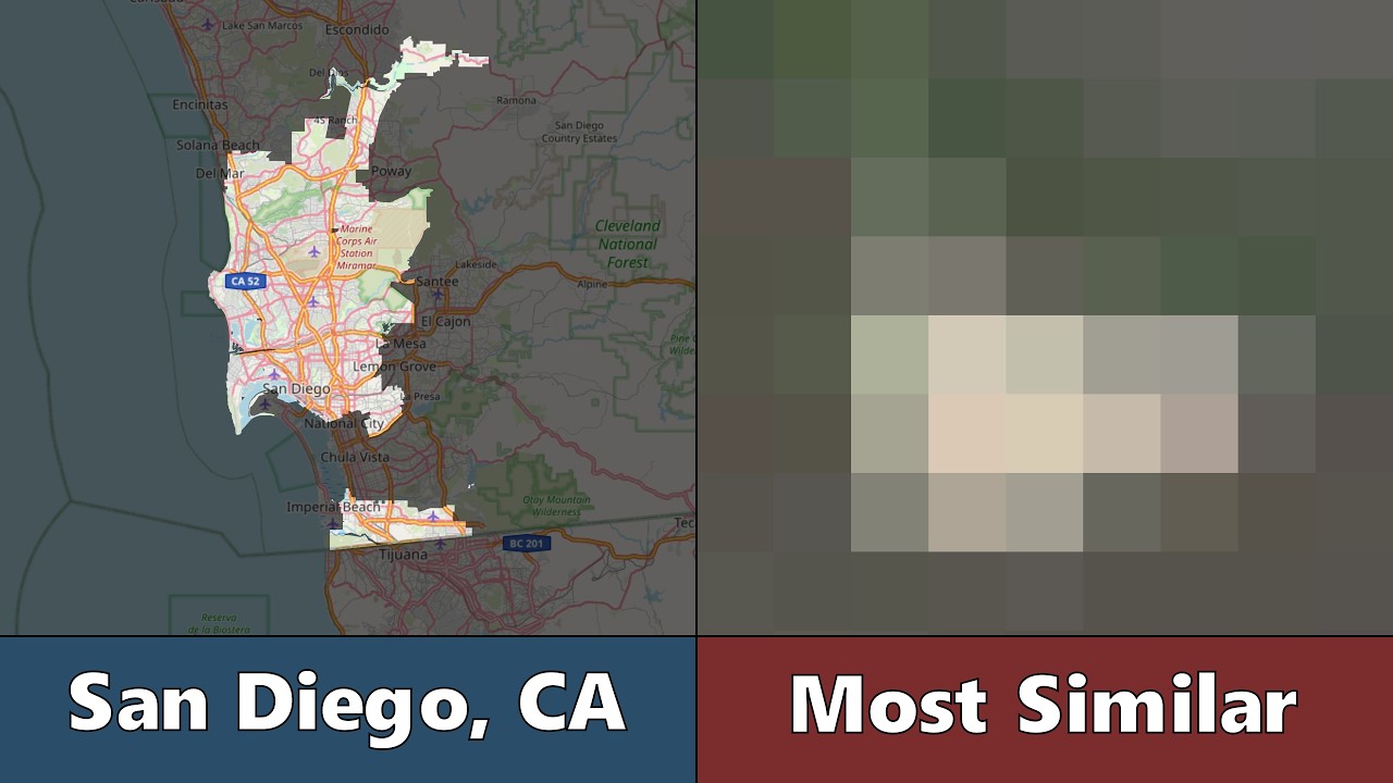 San Diego, CA | Closest Demographic Match