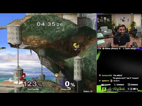 Zain (Roy) vs. Hungrybox (Ness) First to 5 [2]