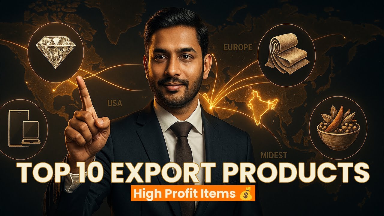 Top 10 Most Exported Products from India