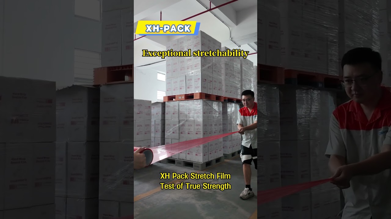 We are a manufacturer of stretch film based in China