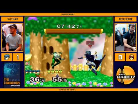 S@LT #96 | Metal Reaper (Falcon, Sheik) vs SS|Stango (Marth) - Winners Semi Finals - SSBM Singles