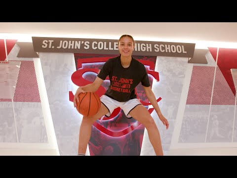 Duke Commit Delaney Thomas is a Versatile Forward at St. John&#039;s College High School