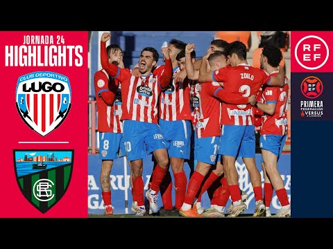 Resumen #PrimeraFederación | CD Lugo 2-1 Sestao River | Jornada 24 | Temporada 2024/2025