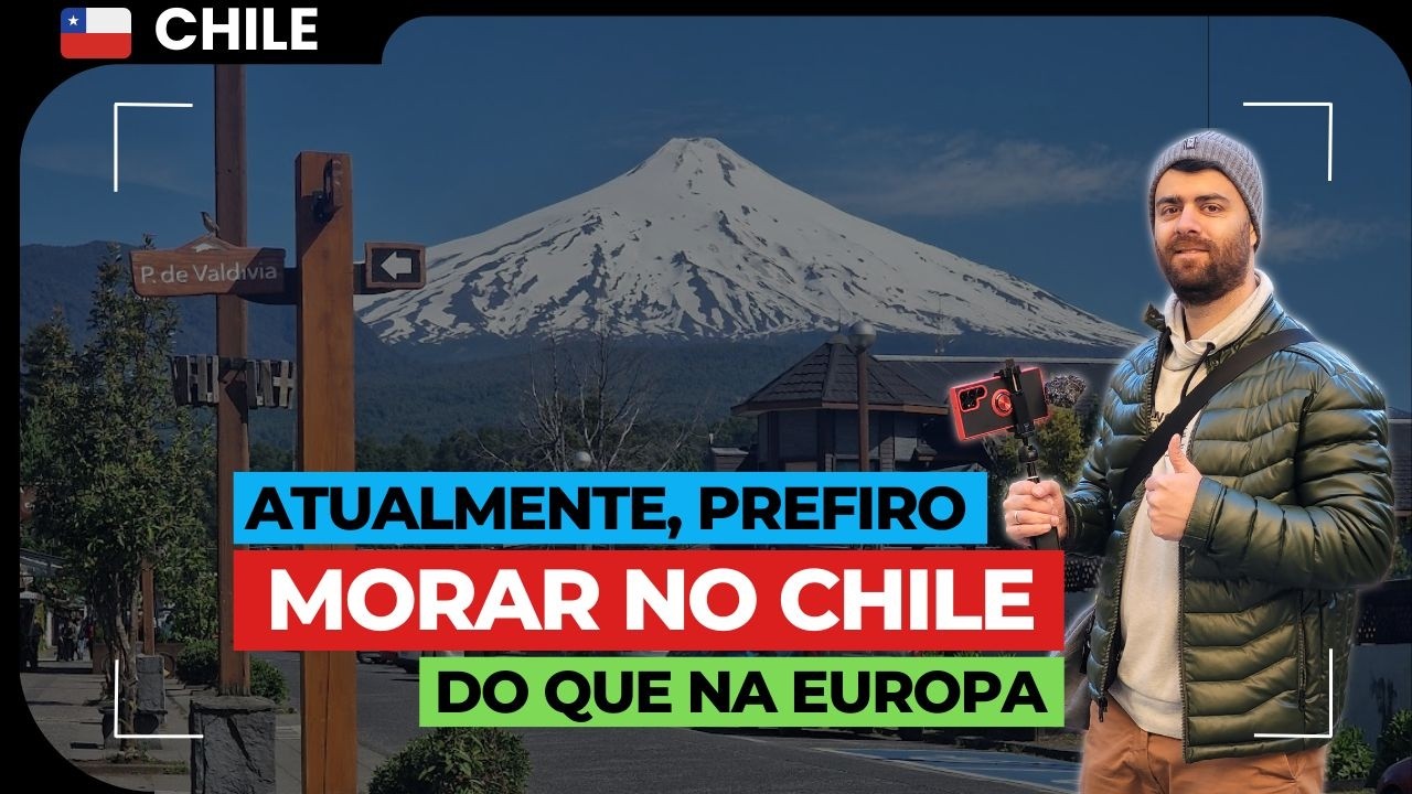 Por Que Brasileiros Estão Migrando Pro CHILE?