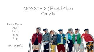 MONSTA X (몬스타엑스) - Gravity (Color Coded Han/Rom/Eng/Esp Lyrics)