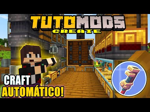 COMPLETE TUTORIAL ON AUTOMATIC CRAFT WITH CREATE!