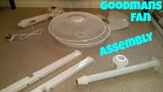 Goodmans 16 Oscillating Pedestal Fan Assembly