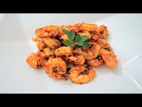 Prawn Stir Fry Recipe | Spicy Garlic Shrimp Stir Fry Recipe Easy