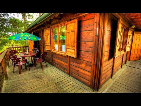 Dom z Bali Paweł nad jeziorem Tajty, Giżycko, Poland