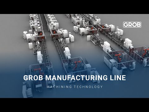 GROB manufacturing line | Fertigungslinie