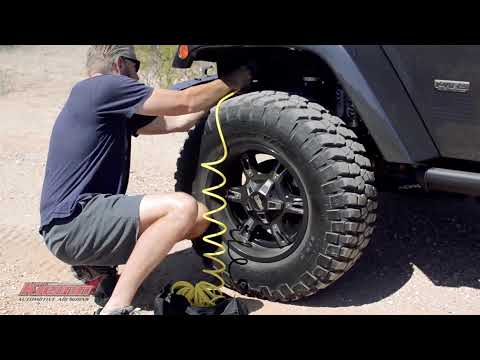 100% Bolt-On Jeep Onboard Air System by Kleinn - Option to Add Dual Compressor & Train Horn