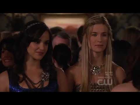 Gossip Girl 3x20 | It's A Dad Dad Dad World | Blair Bumps into Columbia Girls @ Party