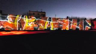 preview picture of video 'Noël et Antibes à travers les âges. Spectacle Son & Lumière.'