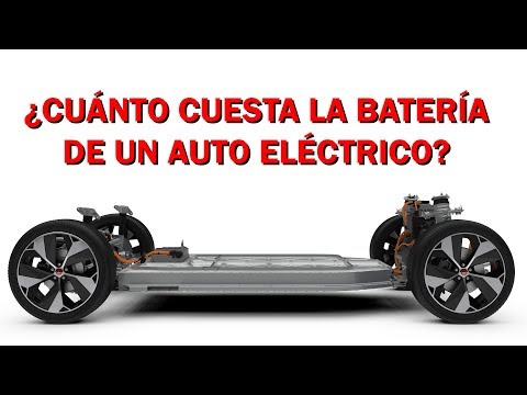 ¿CUÁNTO CUESTA LA BATERÍA DE UN AUTOMÓVIL ELÉCTRICO?