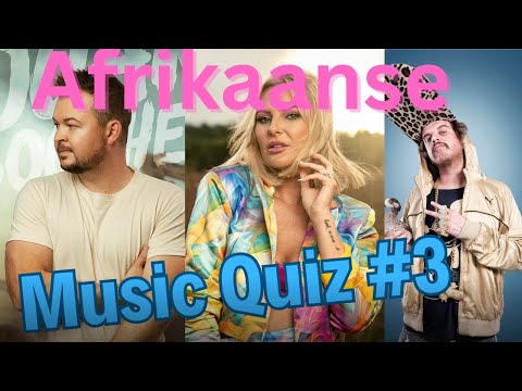 Afrikaanse Music Quiz No3