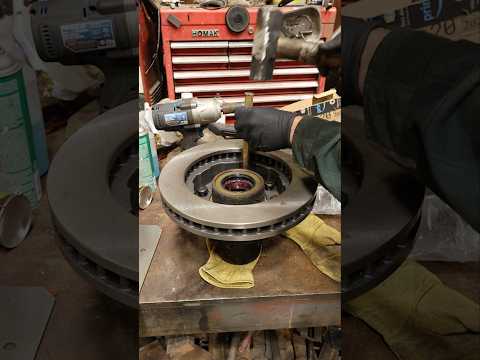 Dana 60 Kingpin Extended Wheel Stud Install #automobile #truck #mechanic #offroad #4x4