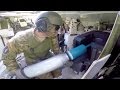 M1A2 Main Battle Tank Firing Main Gun Interior View