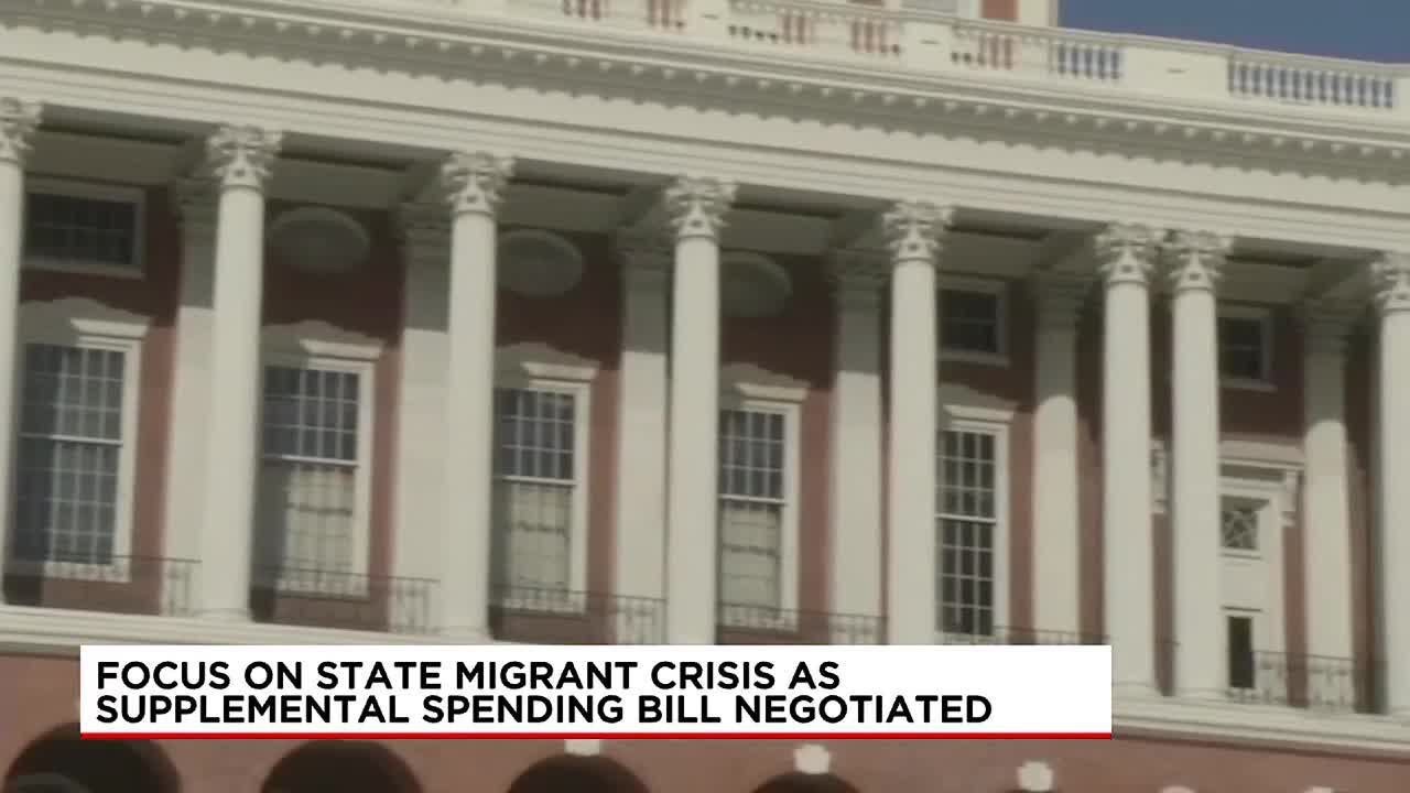 Focus on Massachusetts migrant crisis as supplemental spending bill negotiated