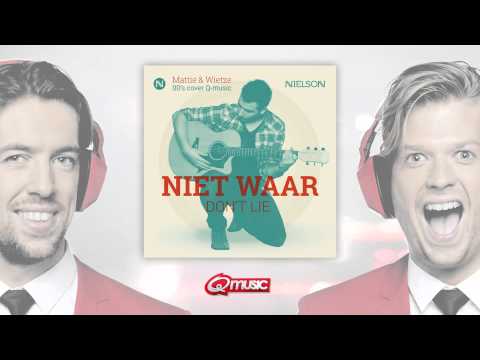 Nielson - Niet Waar // 00's cover bij Mattie & Wietze Q-music