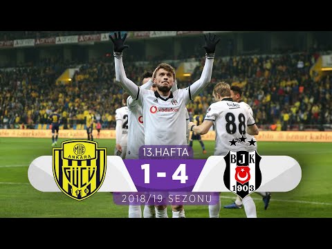 MKE Ankaragücü (1-4) Beşiktaş | 13. Hafta - 2018/19