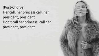 Ellie Goulding President (Lyrics)