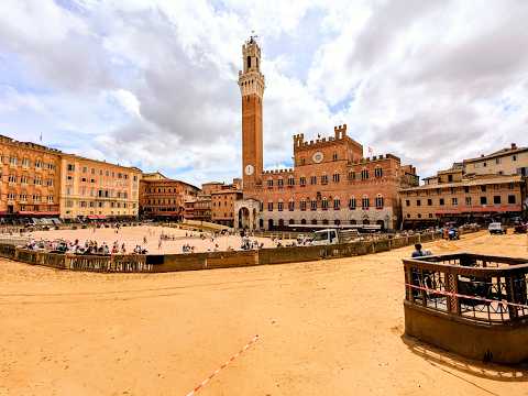 Siena July 2 2026 Palio Day.. but postponed cause morning rain.