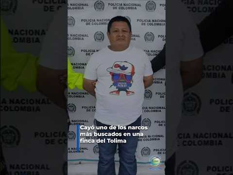 #Atención | ⚖️ Cayó uno de los narcos más buscados en una finca del #Tolima