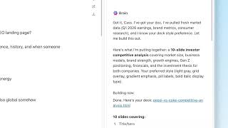I Built a Full Competitive Analysis + Pitch Deck in One Prompt | ClickUp Brain²