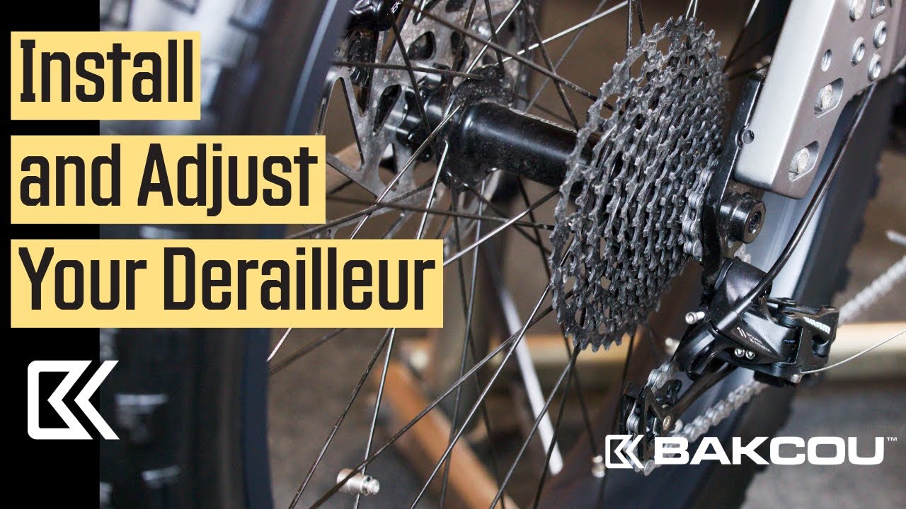 How to Install & Adjust Derailleur