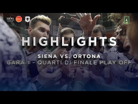 HIGHLIGHTS | Siena vs Ortona (3-2)