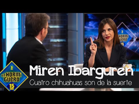 Miren Ibarguren en defensa sobre sus cuatro chihuahuas - El Hormiguero