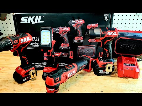 Skil 12v 5 Piece Tool Set