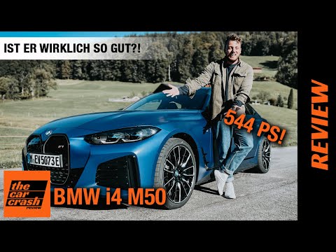 BMW i4 M50 im Test (2022) Ist die Elektro-Limo mit 544 PS wirklich so gut? 💙💨 Fahrbericht | Review