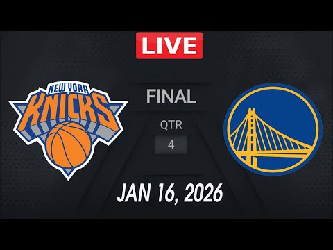NBA LIVE! Golden State Warriors vs New York Knicks | January 16, 2026 NBA Regular Season LIVE