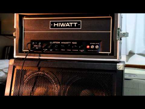 The David Gilmour Amp: Hiwatt Dr-103 - built in 1972 - rare!