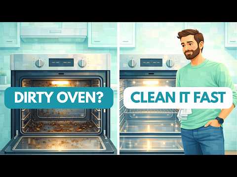 How to clean an oven