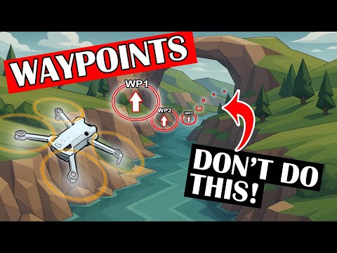 HOW TO use WAYPOINTS with DJI Mini 4 Pro | Tutorial | Step-by-Step Guide | START HERE