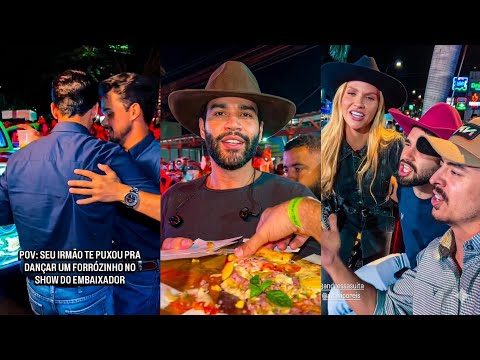 A TURMA DO JACÓ NO SHOW DO GUSTTAVO LIMA EM BELA VISTA DE GOIÁS 