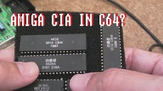 Commodore 64 (C64) Swapping 6526 for 8520 (Amiga)