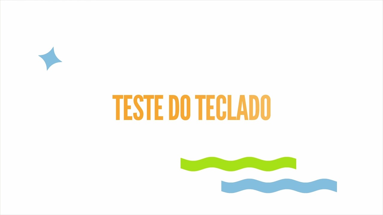 Thumbnail do vídeo Teste do Teclado