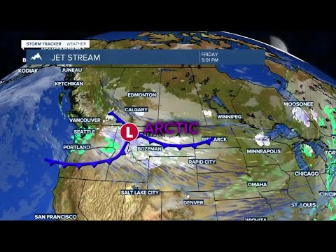 Steady Snow impacting SW Montana Friday night