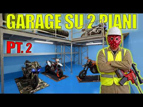CREO UN GARAGE DI MOTO A 2 PIANI | PT.2