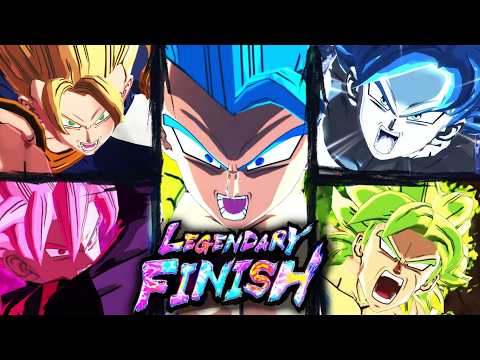 Ranking & Reacting to EVERY Legendary Finish in Dragon Ball Legends!