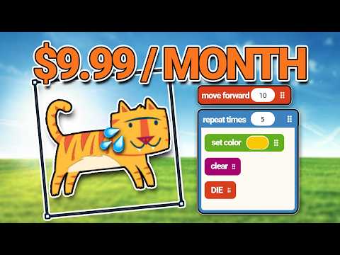 I Made a Game in Hopscotch and lost my mind (scratch jr. ripoff)
