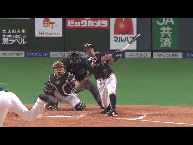 【8回表】ホークスの1番・川島のバットが好調!! 第2号ホームラン!! 2018/4/20 F-H