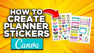 How to Create Planner Stickers to Sell on Amazon KDP & Etsy! (for free)