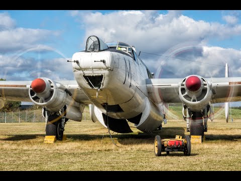 Avro Shackleton ENGINE RUN