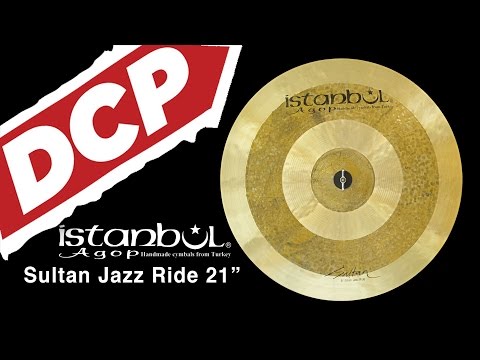 Istanbul Agop Sultan Jazz Ride Cymbal 21" 1915 grams