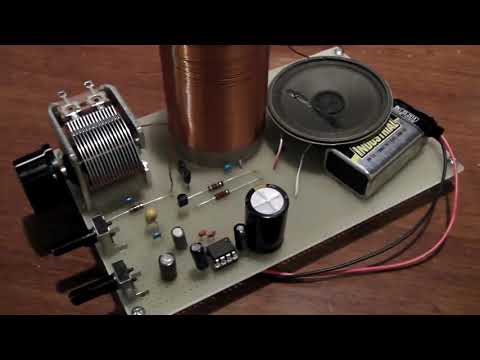 One Transistor Regenerative Radio Receiver