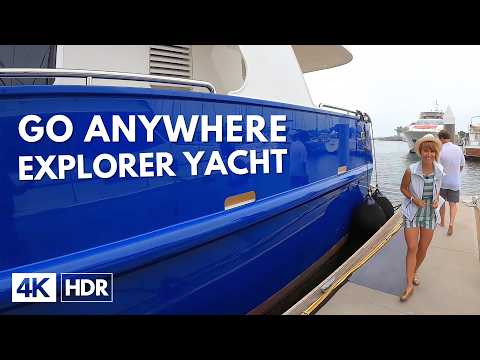$6.9M Allseas 92 Explorer (NOW in 4K REMASTERED!!! 🎉) Non-Stop Marathon Yacht Tour & Sea Trial